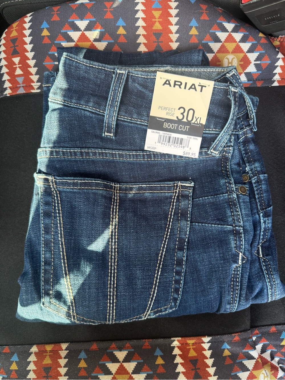Ariat Dark Blue Boot Cut Jeans